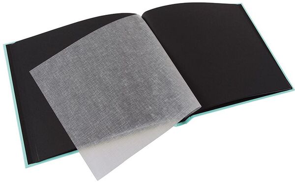 goldbuch Schraubalbum Bella Vista 39x31 40 schwarze Seiten  aqua