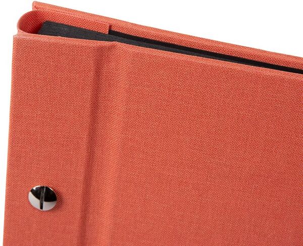 goldbuch Schraubalbum Bella Vista 39x31 40 schwarze Seiten  lachs