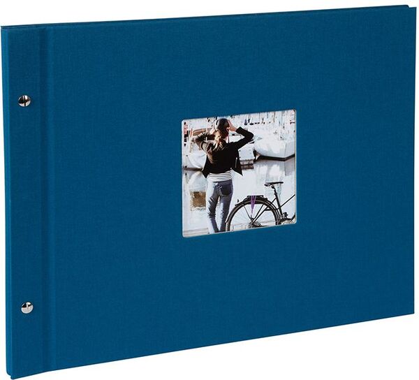 goldbuch Schraubalbum Bella Vista 39x31 40 schwarze Seiten  petrol