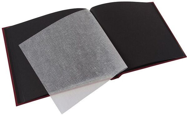 goldbuch Schraubalbum Bella Vista 39x31 40 schwarze Seiten  bordeaux