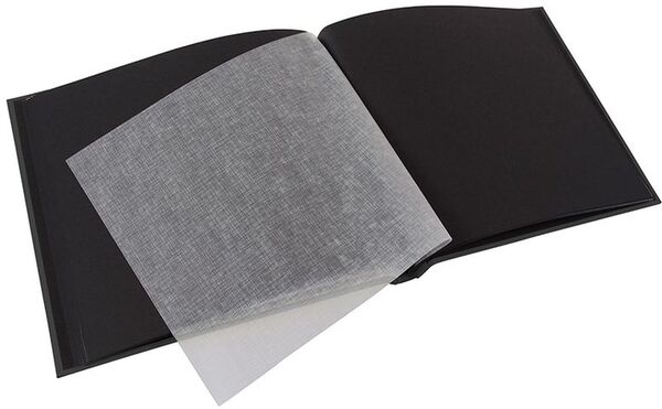 goldbuch Schraubalbum Bella Vista 39x31 40 schwarze Seiten  schwarz