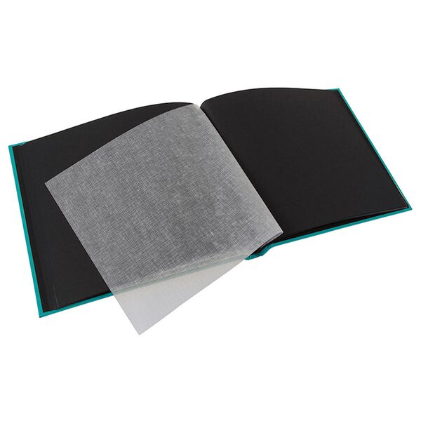 goldbuch Schraubalbum Bella Vista 39x31 40 schwarze Seiten  türkis