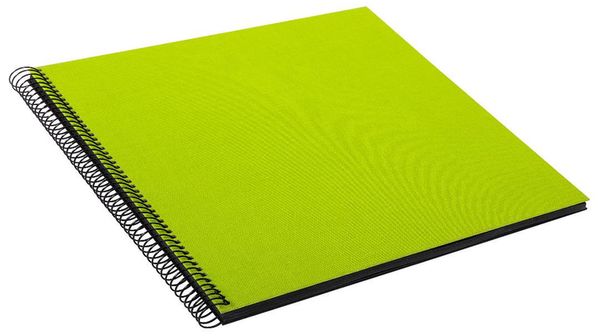 goldbuch Spiralalbum Bella Vista ohne Fenster 35x30 40 schwarze Seiten  grün