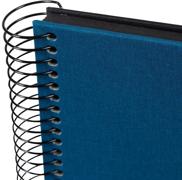 goldbuch Spiralalbum Bella Vista mit Fenster 20x20 40 schwarze Seiten  petrol