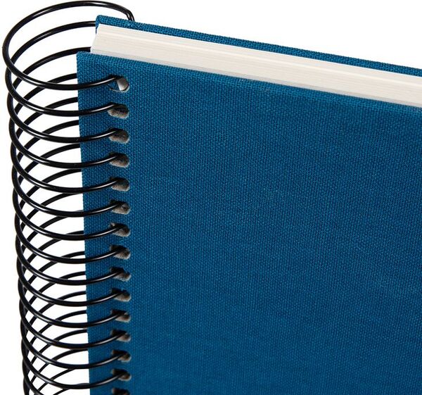 goldbuch Spiralalbum Bella Vista ohne Fenster 24x17 40 weiße Seiten  petrol