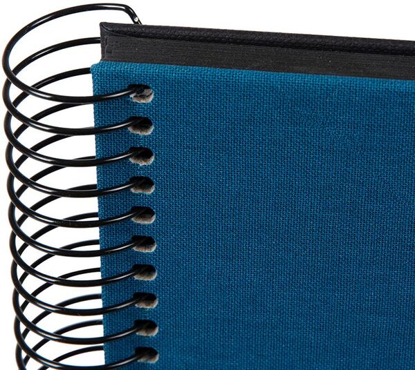 goldbuch Spiralalbum Bella Vista ohne Fenster 24x17 40 schwarze Seiten  petrol