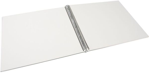 goldbuch Spiralalbum Bella Vista ohne Fenster 35x30 40 weiße Seiten  Artischocke