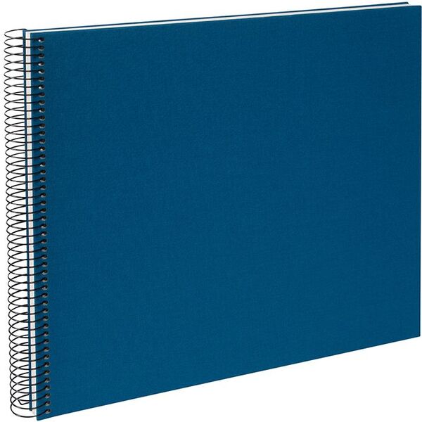 goldbuch Spiralalbum Bella Vista ohne Fenster 35x30 40 weiße Seiten  petrol