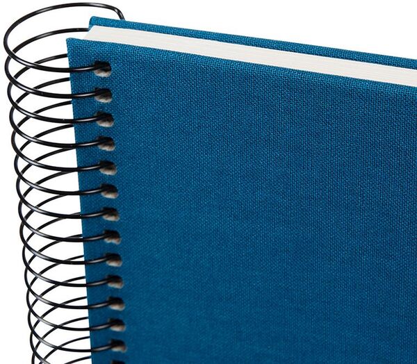 goldbuch Spiralalbum Bella Vista ohne Fenster 35x30 40 weiße Seiten  petrol