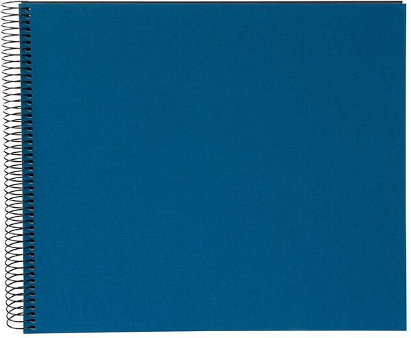 goldbuch Spiralalbum Bella Vista ohne Fenster 35x30 40 schwarze Seiten  petrol