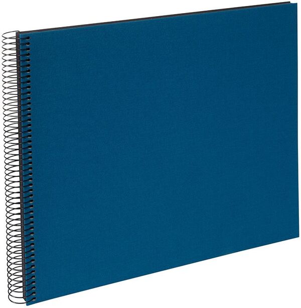 goldbuch Spiralalbum Bella Vista ohne Fenster 35x30 40 schwarze Seiten  petrol