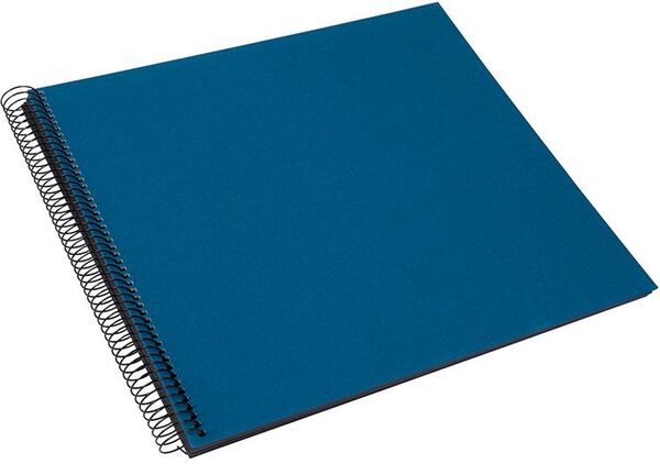 goldbuch Spiralalbum Bella Vista ohne Fenster 35x30 40 schwarze Seiten  petrol