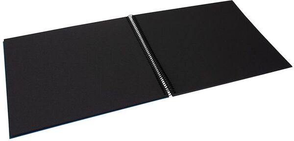 goldbuch Spiralalbum Bella Vista ohne Fenster 35x30 40 schwarze Seiten  petrol