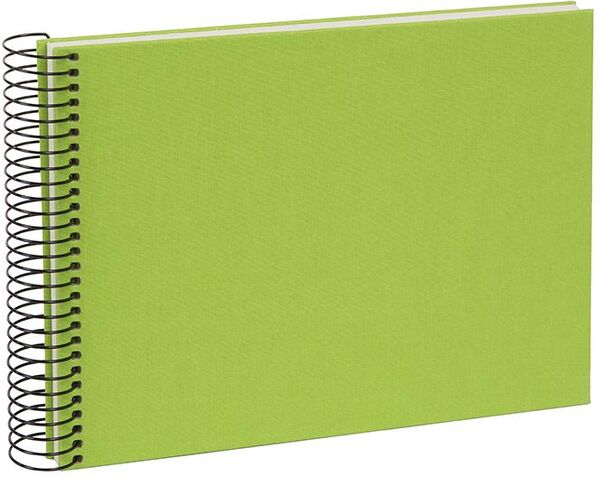 goldbuch Spiralalbum Bella Vista ohne Fenster 24x17 40 weiße Seiten  grün
