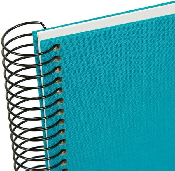 goldbuch Spiralalbum Bella Vista ohne Fenster 24x17 40 weiße Seiten  türkis