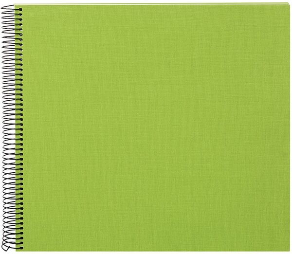 goldbuch Spiralalbum Bella Vista ohne Fenster 35x30 40 weiße Seiten  grün