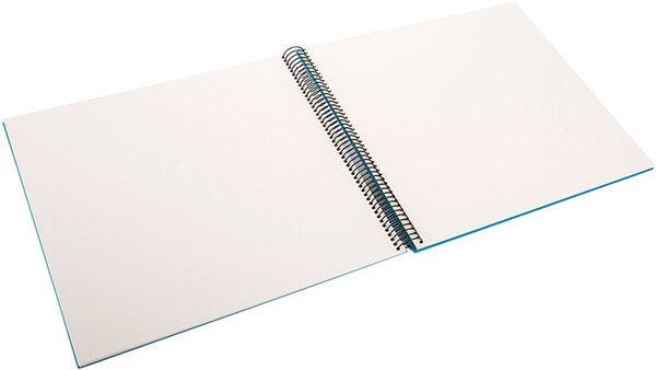 goldbuch Spiralalbum Bella Vista ohne Fenster 35x30 40 weiße Seiten  türkis