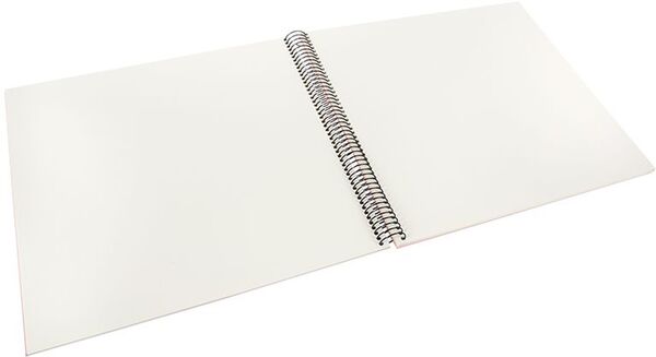 goldbuch Spiralalbum Bella Vista ohne Fenster 35x30 40 weiße Seiten  rose