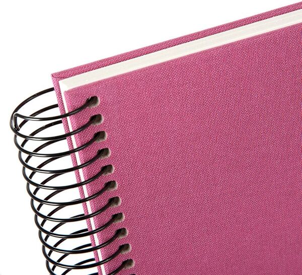 goldbuch Spiralalbum Bella Vista ohne Fenster 35x30 40 weiße Seiten  fuchsia