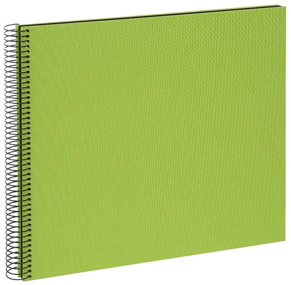 goldbuch Spiralalbum Bella Vista ohne Fenster 35x30 40 schwarze Seiten  grün