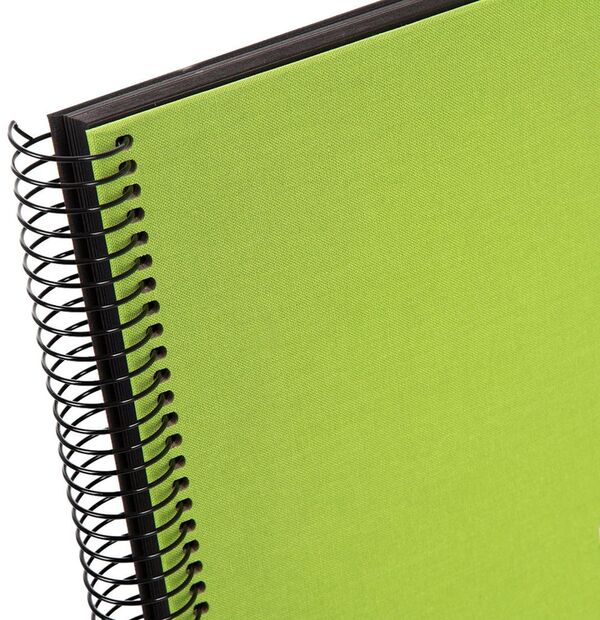goldbuch Spiralalbum Bella Vista ohne Fenster 35x30 40 schwarze Seiten  grün