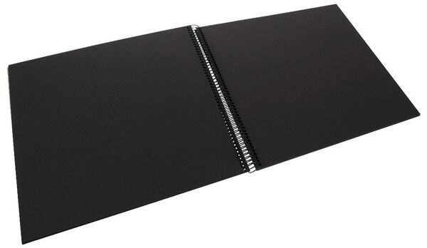 goldbuch Spiralalbum Bella Vista ohne Fenster 35x30 40 schwarze Seiten  rot