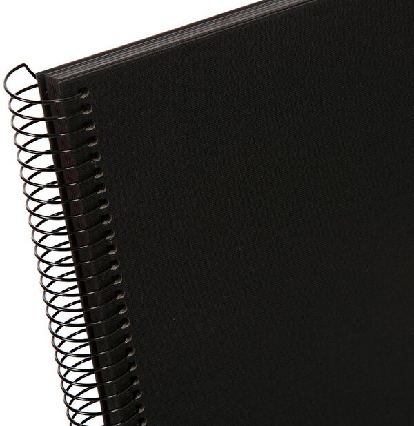 goldbuch Spiralalbum Bella Vista ohne Fenster 35x30 40 schwarze Seiten  schwarz