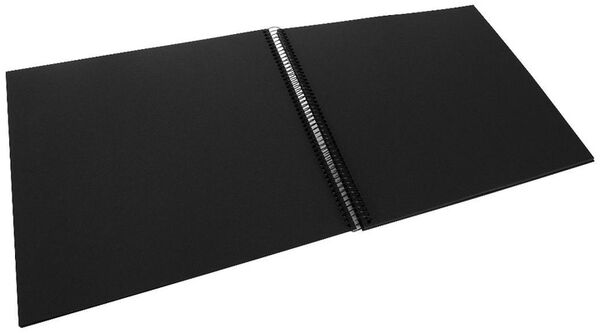 goldbuch Spiralalbum Bella Vista ohne Fenster 35x30 40 schwarze Seiten  rose