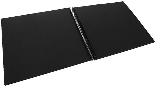 goldbuch Spiralalbum Bella Vista ohne Fenster 35x30 40 schwarze Seiten  aqua