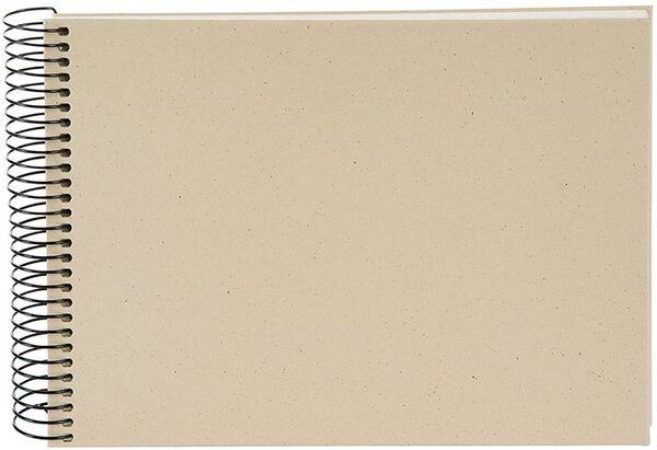 goldbuch Spiralalbum Naturliebe 24x17 40 Seiten weiß  braun
