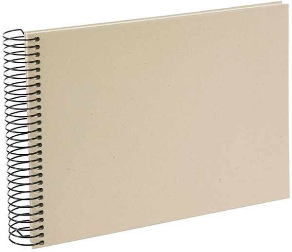 goldbuch Spiralalbum Naturliebe 24x17 40 Seiten weiß  braun