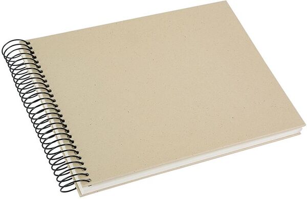 goldbuch Spiralalbum Naturliebe 24x17 40 Seiten weiß  braun