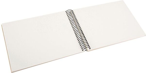 goldbuch Spiralalbum Naturliebe 24x17 40 Seiten weiß  braun