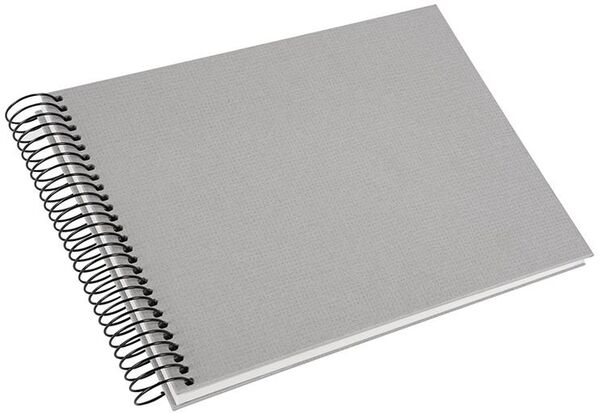 goldbuch Spiralalbum Naturliebe 24x17 40 Seiten weiß  grau