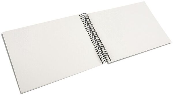 goldbuch Spiralalbum Naturliebe 24x17 40 Seiten weiß  grau