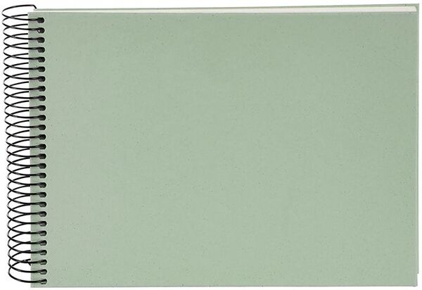 goldbuch Spiralalbum Naturliebe 24x17 40 Seiten weiß  Eukalyptus