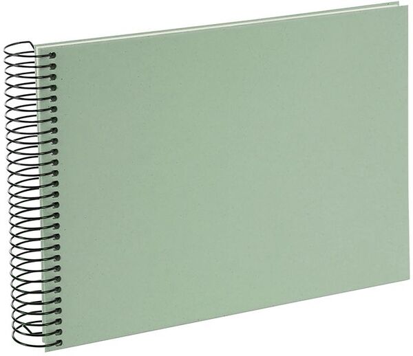 goldbuch Spiralalbum Naturliebe 24x17 40 Seiten weiß  Eukalyptus