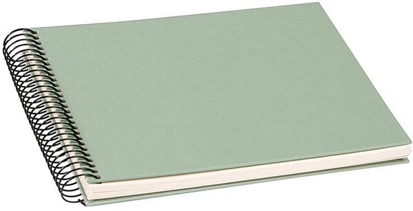 goldbuch Spiralalbum Naturliebe 24x17 40 Seiten weiß  Eukalyptus