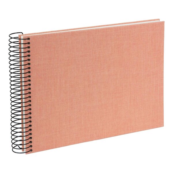 goldbuch Spiralalbum Summertime Cozy 24x17 40 weiße Seiten  apricot