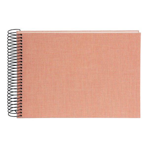goldbuch Spiralalbum Summertime Cozy 24x17 40 weiße Seiten  apricot