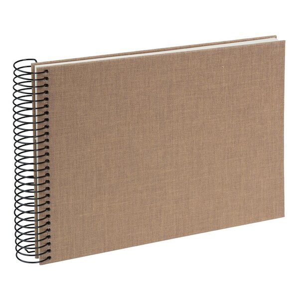 goldbuch Spiralalbum Summertime Cozy 24x17 40 weiße Seiten  maple