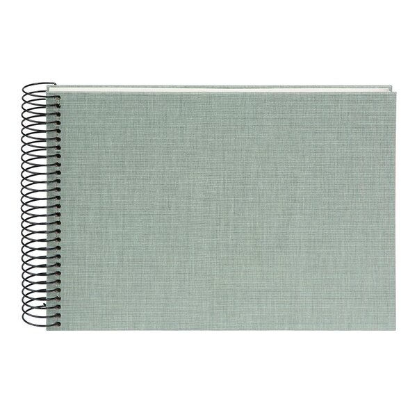 goldbuch Spiralalbum Summertime Cozy 24x17 40 weiße Seiten  sage green
