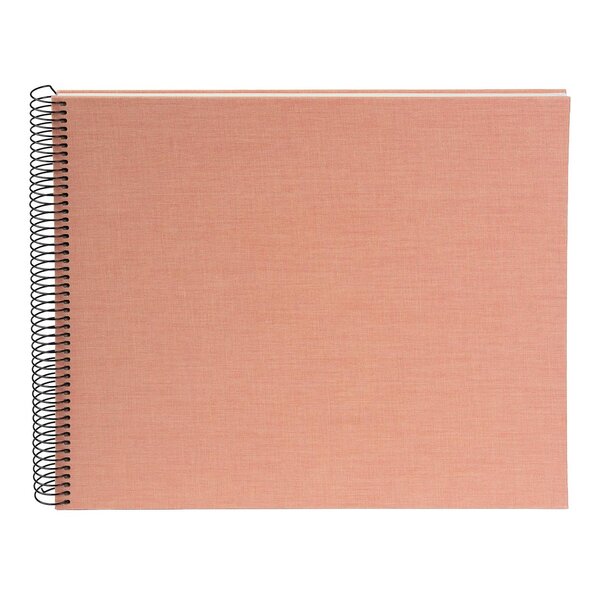 goldbuch Spiralalbum Summertime Cozy 35x30 40 weiße Seiten  apricot