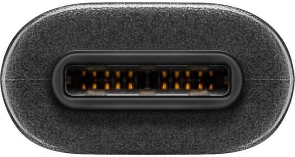 Goobay USB Kabel Typ-C auf Typ-A schwarz  0,5 Meter