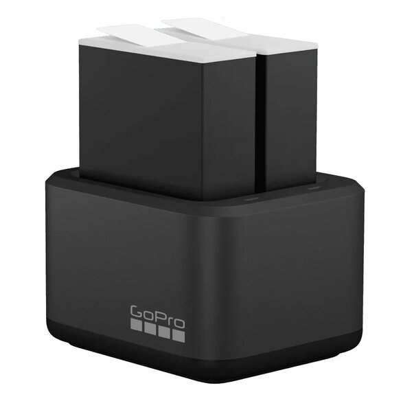 GoPro Doppelladegerät + Enduro-Akku für Hero 10/11/12 