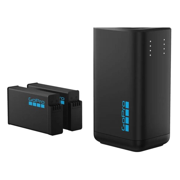 GoPro Max 2 Doppelakkuladegerät mit 2 Enduro Batteries 