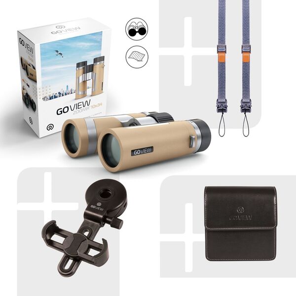 GoView ZOOMR 10x34  Light Brown