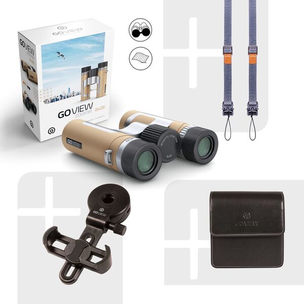 GoView ZOOMR 8x26  Light Brown