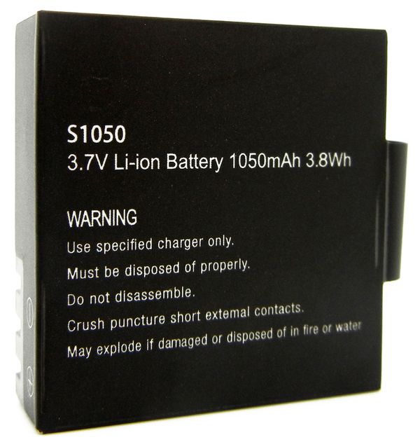 GoXtreme Accessory Lithium Battery Stage 2.5 K / Black Hawk 4K+ 