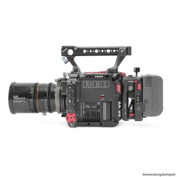 Great Joy 50mm T2.9 1.8x Anamorphic Lens  Canon RF Amber Lens Flare